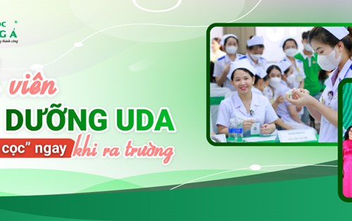 Sinh viên Điều dưỡng UDA được "đặt cọc" ngay khi ra trường